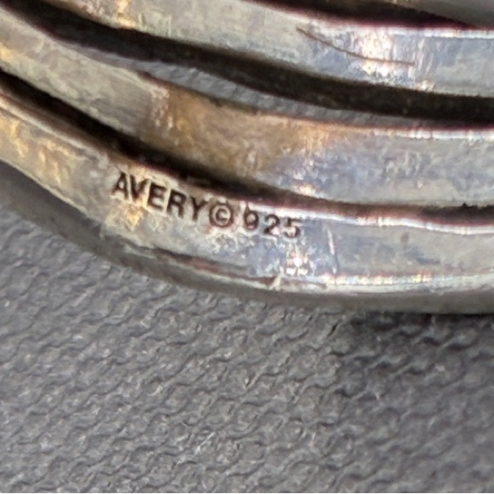 James Avery Stacked, Irregular Shaped Ring (Retir… - image 3